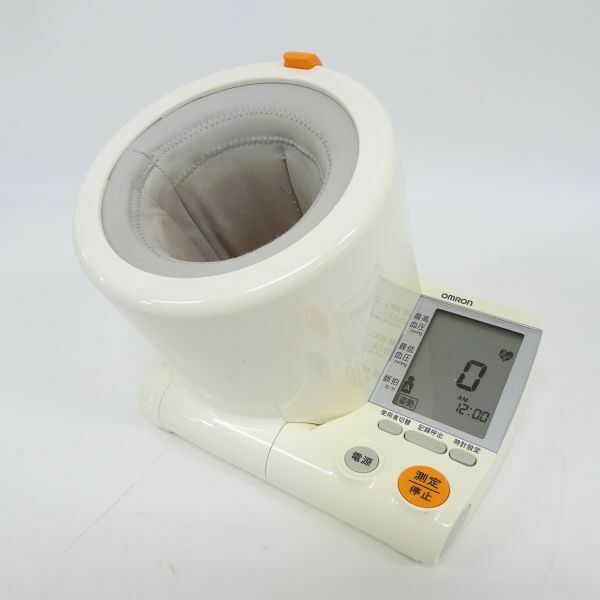 tyhd 1388-4 334 OMRON オムロン デジタル自動血圧計 HEM-1000 測定器 健康器具 電池式 動作確認済み