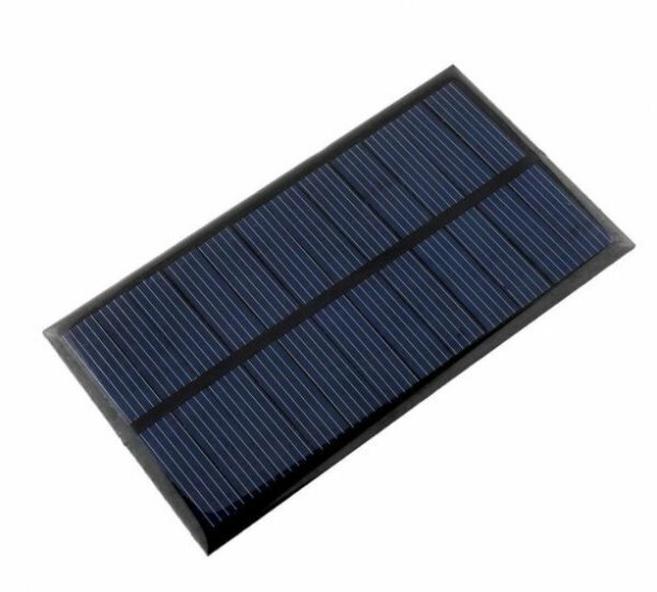 送料無料！太陽電池　6V 1W ソーラーパネル 工作・自由研究に最適。ラズパイ充電用/スマホ充電などアイデア次第で色々使えます