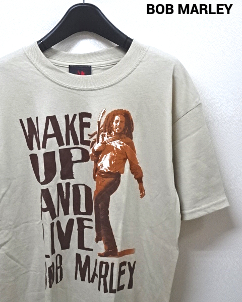 M【BOB MARLEY Tee 2001 56 Hope Fload MUsic. Ltd. Zion Rootswear. Official Licensee. ボブマリー Tシャツ 2001年 レゲエ ライセンス】