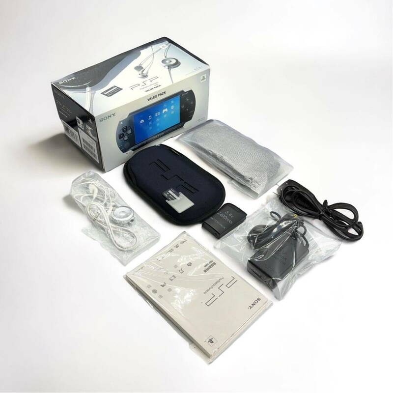 美品 SONY ソニー プレイステーション ポータブル PSP-1000K ブラック PlayStation Portable 動作確認済み