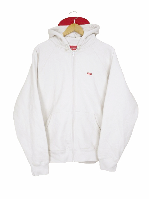 シュプリーム SUPREME ジップアップ フーデッド スウェットシャツ パーカー 22AW Brim Zip Up Hooded Sweatshirt オフホワイト系 size M