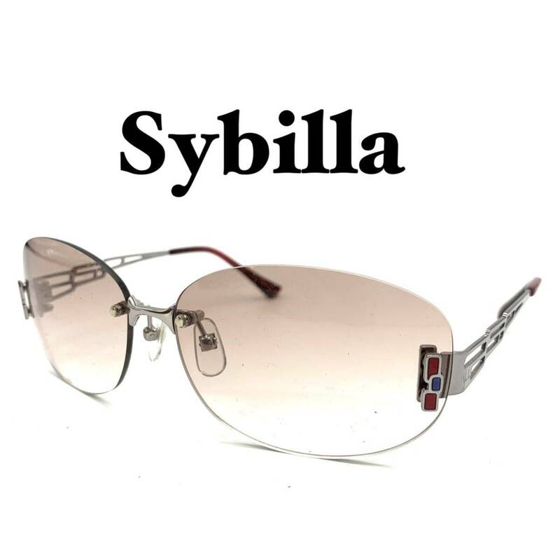 Sybillaシビラ サングラス フレーム メガネフレーム アイウェア ジャンク YBX118