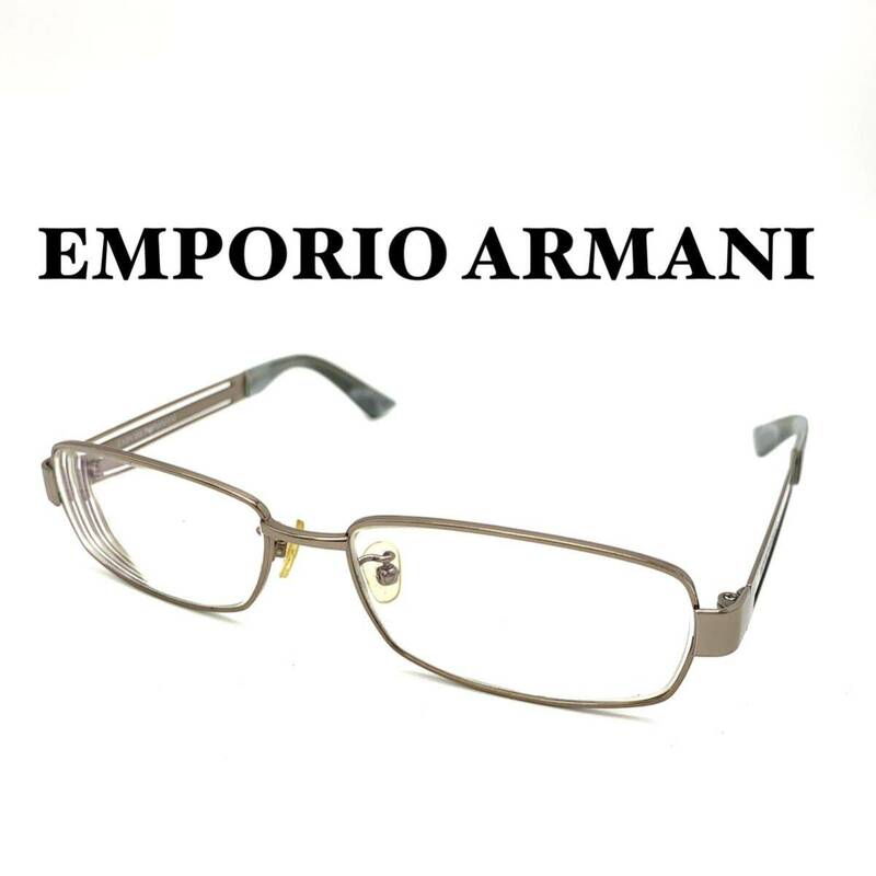 EMPORIO ARMANI エンポリオアルマーニ メガネフレーム サングラスフレーム 度入りレンズ フルリム アイウェア ジャンク YBX126