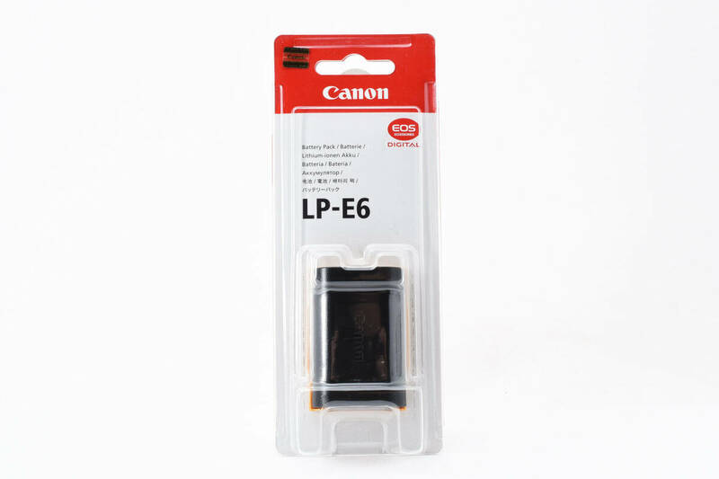 ★新品未使用★Canon キヤノン 純正 LP-E6 バッテリーパック