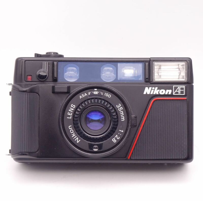 【動作確認済】 Nikon L35AF コンパクトフィルムカメラ ピカイチ ニコン 単焦点レンズ NIKON LENS 35mm F2.8 極美品