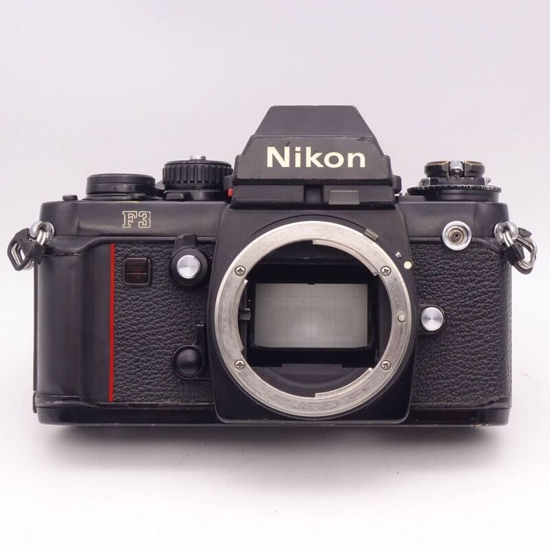【現状品】 Nikon F3 ボディ 一眼レフカメラ フィルムカメラ ニコン レトロ　186万台 アイレベル 動作未確認 フラッグシップ