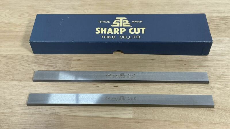 ♪●未使用品 東鋼 TREAD MARK TOKO SHARP CUT 12本 長さ 200ｍｍ 厚さ3.2ｍｍ 幅14mm 精密 切削 工具 突切 突っ切り ステッキ バイト