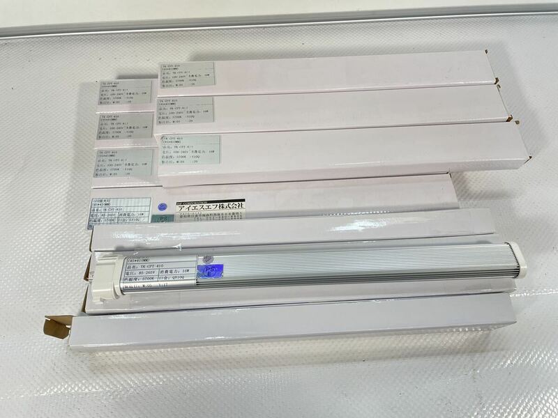 ♪●ISF LED 蛍光灯 TK-CPT-410 16W 11本セット 口金 GY10Q 色温度5700K 照明器具