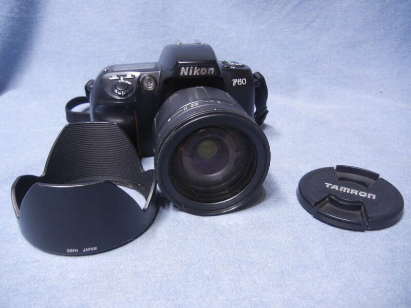 ニコン　NIKON　F60　AFフィルムカメラ　レンズ：TAMURON　AF　ASPHERICAL　LD　28-200mm　1:3.8-5.6　作動