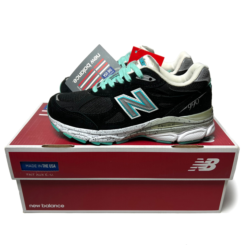 新品 NEW BALANCE W990 AB3 22.0cm US 5B Made In USA アメリカ製 ニューバランス ブラック