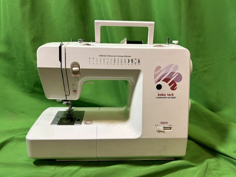 JUKI ジューキ　baby lockミシン モデルBC4600 家庭用ミシン 裁縫 ベビーロック コンピューターミシン 