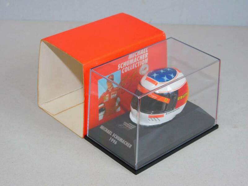 ■即決■ 1/8 ミハイル・シューマッハ F1 ヘルメット コレクション 1996年 ミニチャンプス フェラーリ Ferrari PMA MINICHAMPS SCHUMACHER