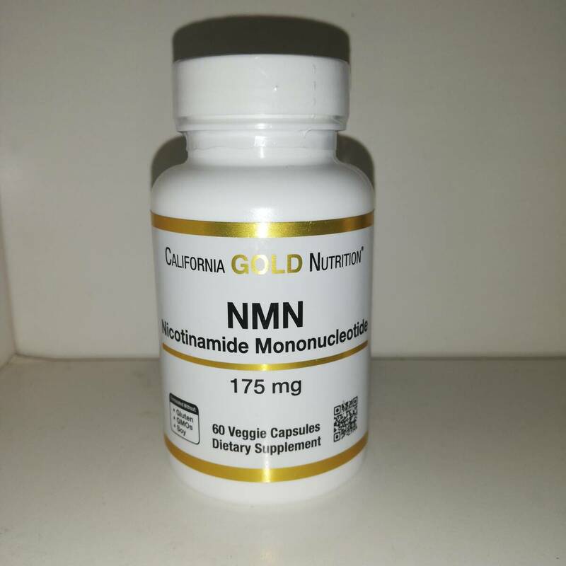 NMN ニコチンアミドモノヌクレオチド 175mg 60ベジカプセル California Gold Nutrition【新品・送料込】