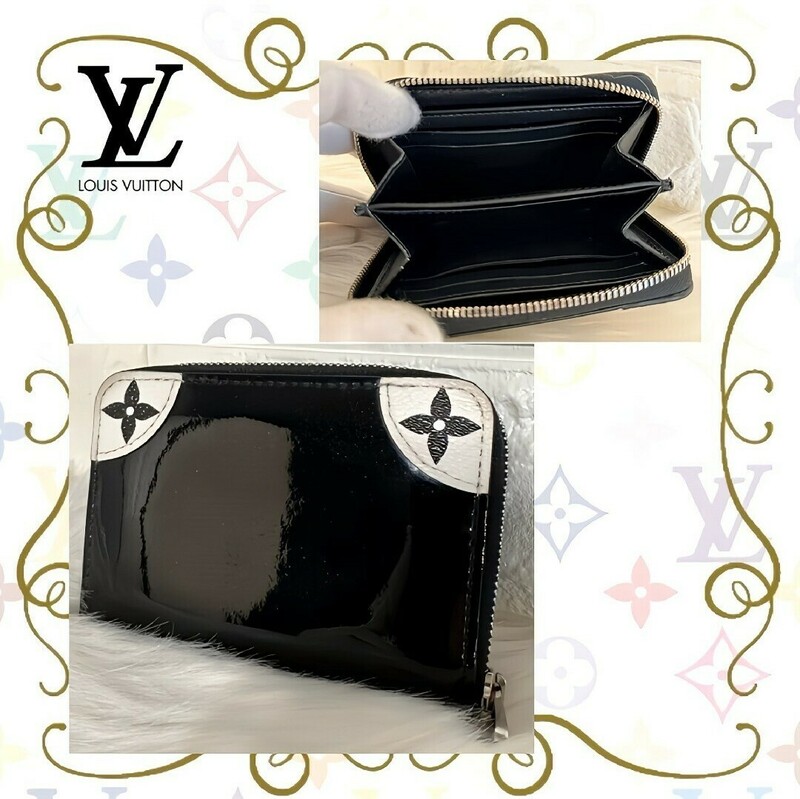 希少品 LOUIS VUITTON ルイ・ヴィトン ジッピーコインパース ヴェルニ・ミロワール M67665 コインケース カードケース