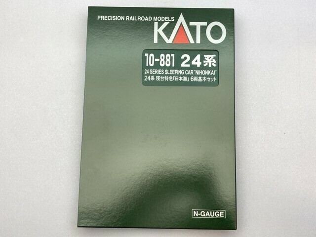 KATO 1/150 24系 寝台特急 日本海 6両基本セット 10-881 ※まとめて取引・同梱不可 [26-1763]