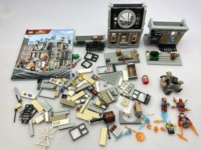 LEGO 76108 ドクターストレンジの神聖な館での戦い 完成品/ジャンク ※まとめて取引・同梱不可 [5-2248]