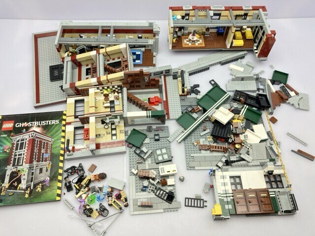 LEGO 75827 ゴーストバスターズ 消防署本部 完成品/ジャンク ※まとめて取引・同梱不可 [5-2263]