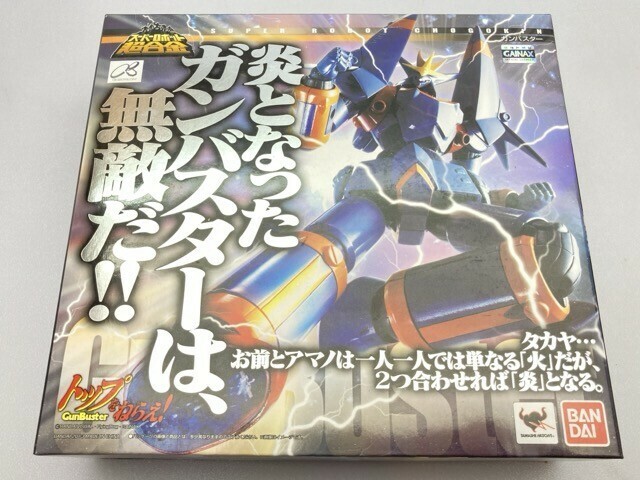 バンダイ スーパーロボット超合金 ガンバスター/未開封 ※まとめて取引・同梱不可 [37-2278]