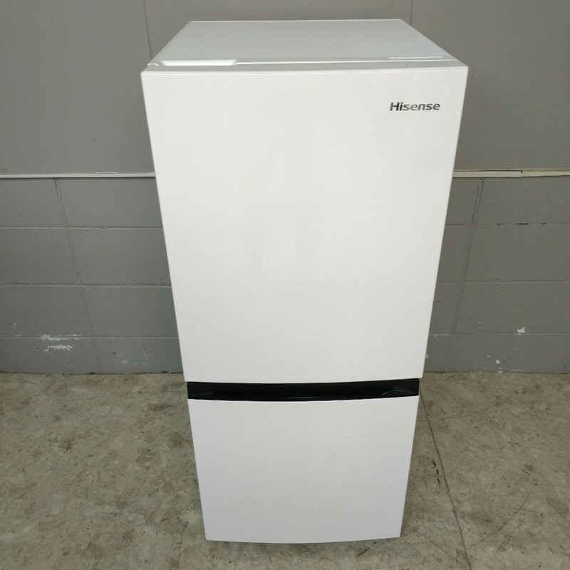 Hisense ハイセンス ノンフロン冷凍冷蔵庫 2ドア HR-D1303 動作確認済み メンテナンス済み ホワイト 134L 引き取り可能 冷蔵庫 2020年製