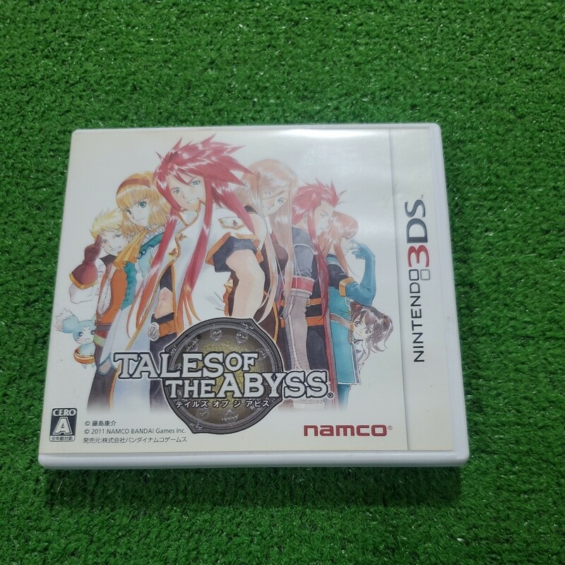 任天堂 3DS ソフト TALES OF THE ABYSS テイルズオブジアビス 動作確認済み 人気ソフト Nintendo ナムコ NAMCO 送料230円