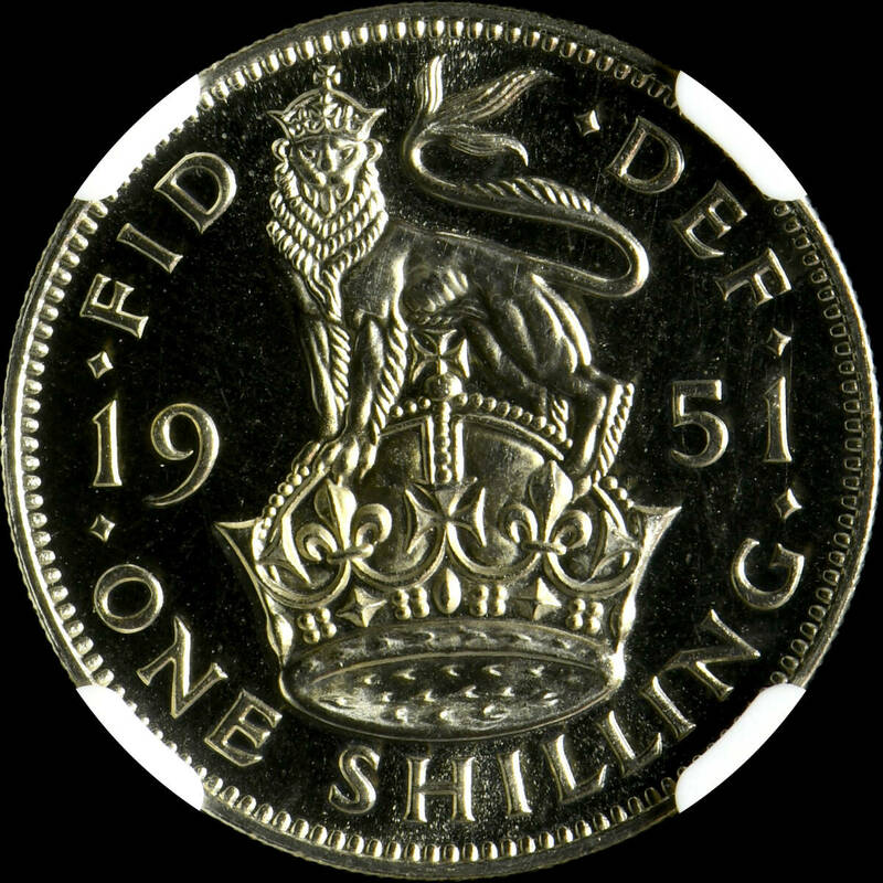 ★金終 【NGC PF65】1951 イギリス 1S 完全未使用 プルーフ //世界コイン 古銭 貨幣 硬貨 銀貨 金貨 銅貨【決済期限火曜日】