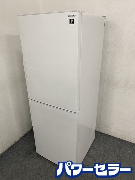 高年式!2020年製! SHARP/シャープ 2ドア冷凍冷蔵庫 280L 大容量冷凍室 メガフリーザー SJ-PD28F-W ホワイト 中古家電 店頭引取歓迎 R8253