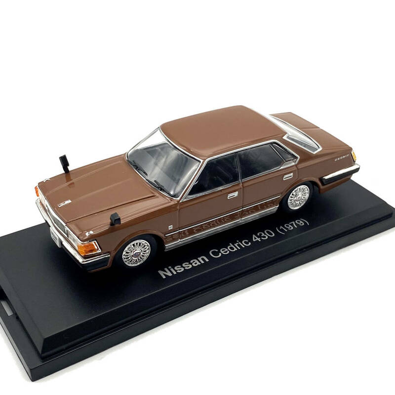 即決★ノレブ1/43☆日産 430 セドリック 1979 ブラウン☆★