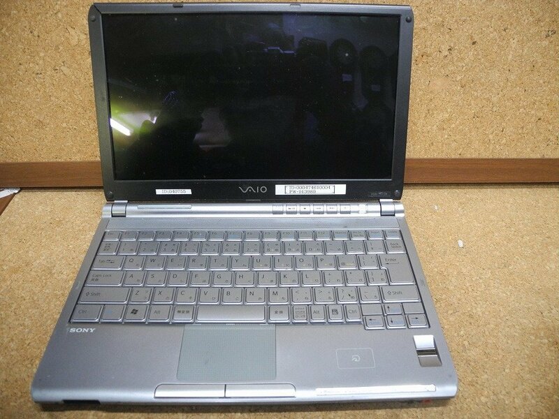 SONY　VAIO　PCG-4H1N　難有り品　(^00XE20A