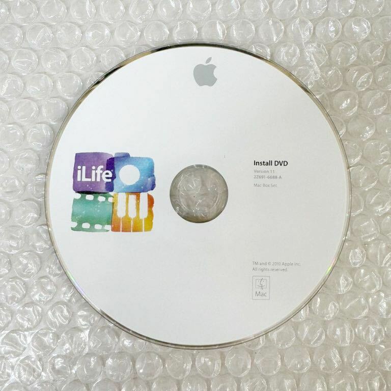 *Apple アップル Mac用 i-Life ‘11 DVD インストールDisk iDVD iweb iPhoto imovie iMac