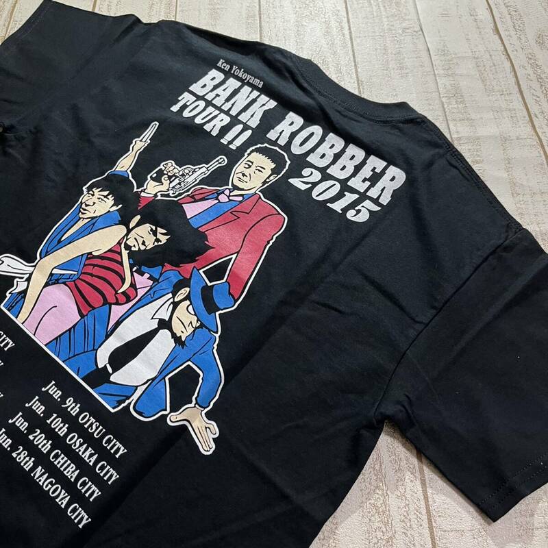 【Ken Yokoyama】横山 健 ツアーTシャツ ルパン三世 ブラック Mサイズ PIZZA OF DEATH