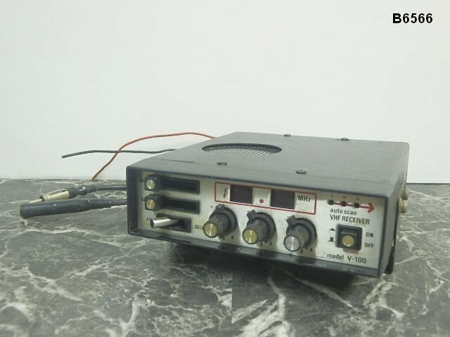 B6566S VHFレシーバー V-100 メーカー不明 無線機