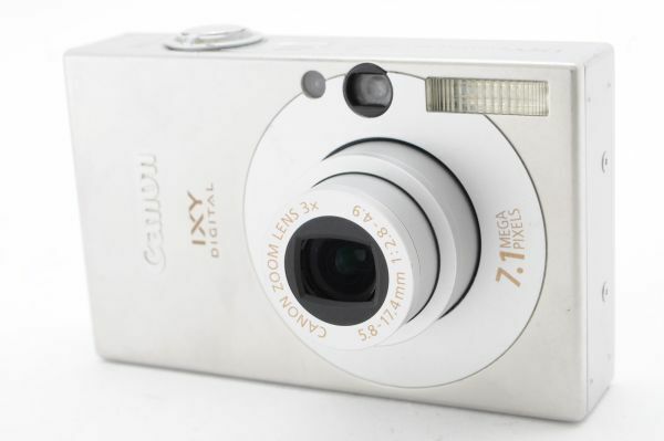 キヤノン Canon IXY DIGITAL 10 シルバー CCD搭載オールドコンデジ 《 新品SDカード & スマホ転送ケーブル付 》　R0502139-240529