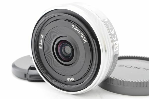 ■美品■ ソニー SONY E 16mm F2.8 SEL16F28 単焦点レンズ Eマウント　D051639-240548