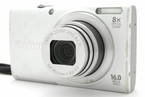 キヤノン Canon PowerShot A4000 IS HD 品薄 CCD搭載オールドコンデジ 《 新品SDカード & スマホ転送ケーブル付 》　R050295-240530
