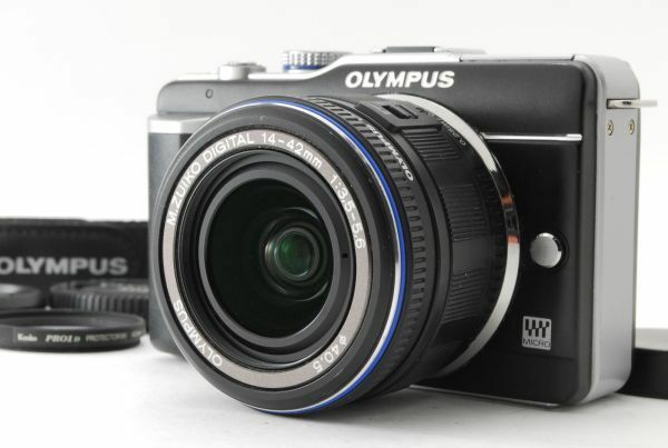 オリンパス OLYMPUS PEN E-PL1 + 14-42mm レンズセット 付属品 元箱《 新品SDカード スマホ転送ケーブル付 》 D0517126-240550