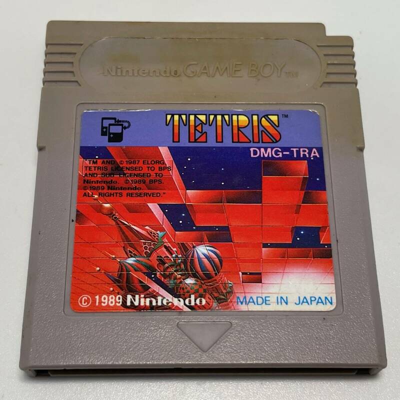 中古品 Nintendo ゲームボーイ用ソフト TETRIS テトリス 1円 から 売り切り