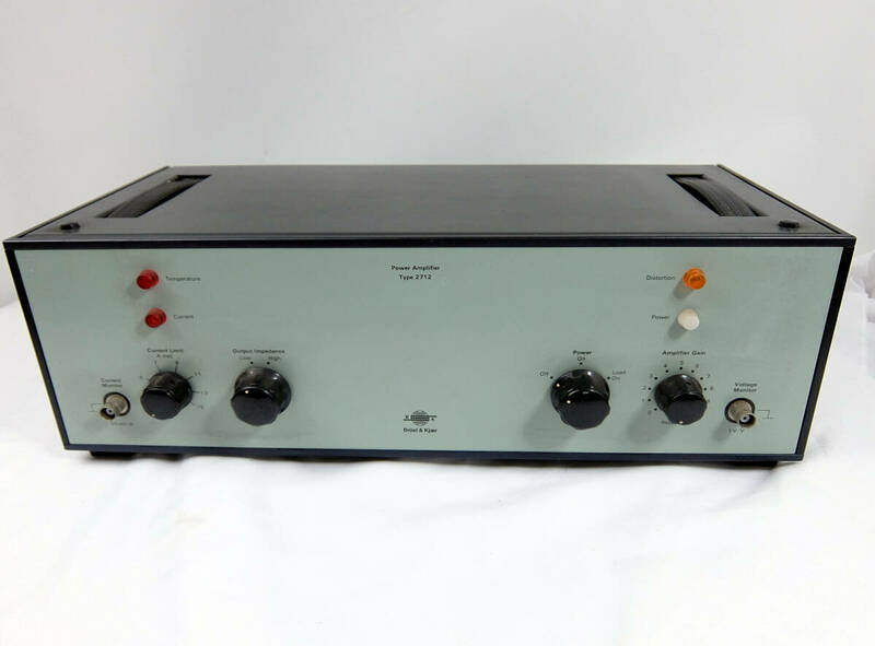 Bruel & Kjaer Type2712 Power Amplifier * ブリュエルケアー パワーアンプ