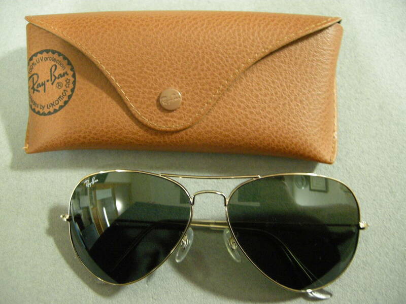 【中古品:状態「良」】レイバン サングラス RB3026 L2646 62□14 3N RAYBAN レンズカラー：ブラック