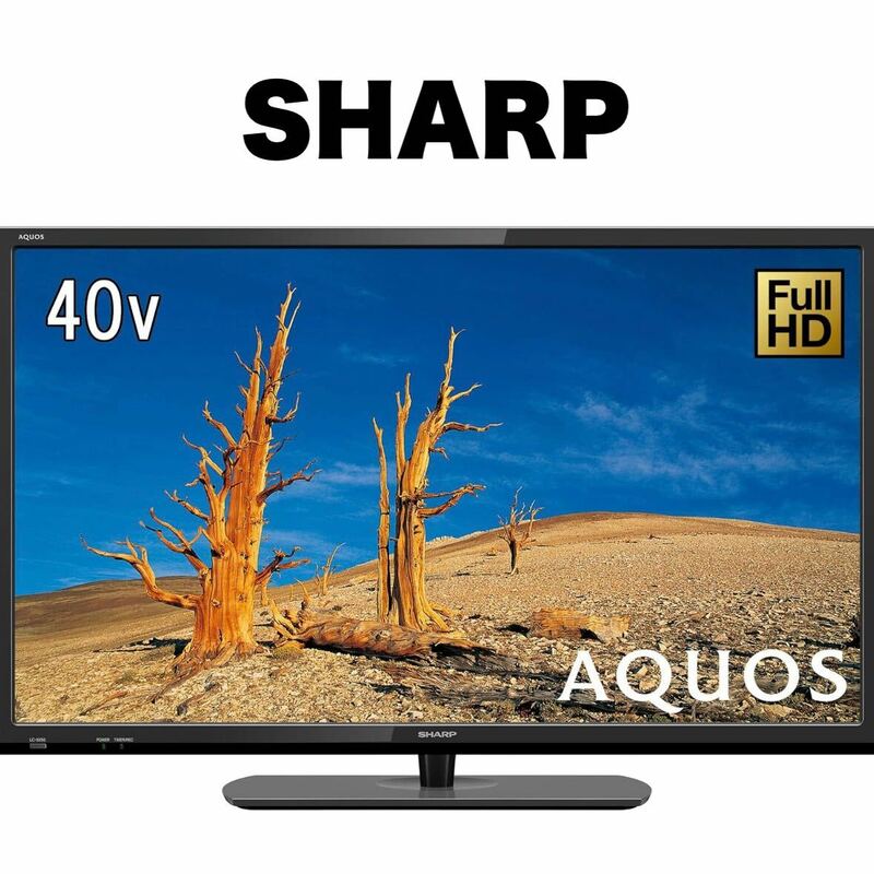 【超美品】SHARP★シャープ★2018年製★40V型ハイビジョン液晶テレビ★アクオス★40インチ★外付けHDD対応★LC-40S5