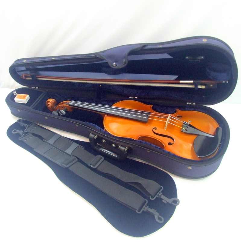 メンテ済 ドイツ製 カールヘフナー バイオリン 4/4 No850 1970年代 Gewa三角型軽量ケース Atelier La Blog弓 ドミナント弦 良品