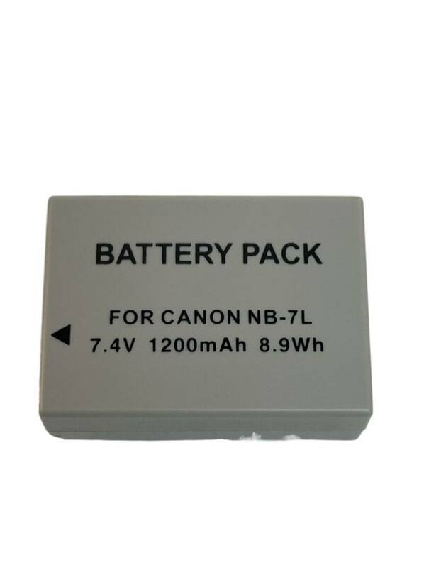BC106→CANON NB-7L PowerShot G10 / G11 / G12 SX30 互換バッテリー