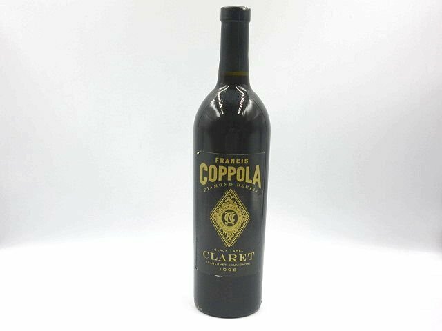 ★◎フランシス コッポラ クラレット FRANCIS COPPOLA CLARET 1998 ブラックラベル 果実酒 赤ワイン 750ml 13.5％ 未開栓 古酒 長期保管