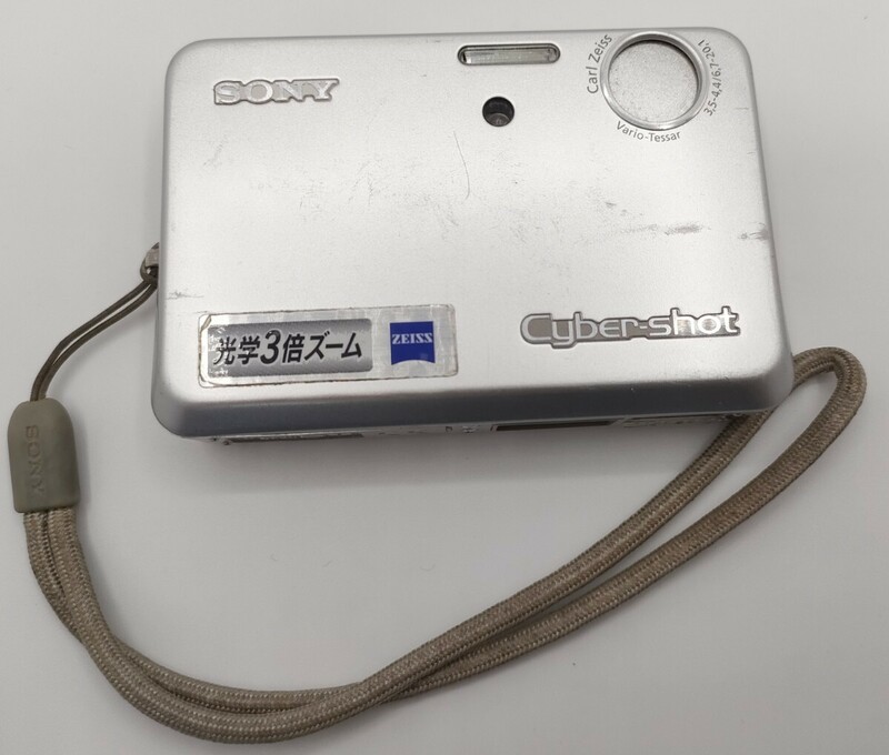 SONY ソニー コンパクトデジタルカメラ Cyber-Shot DSC-T3 シルバー（ジャンク品）