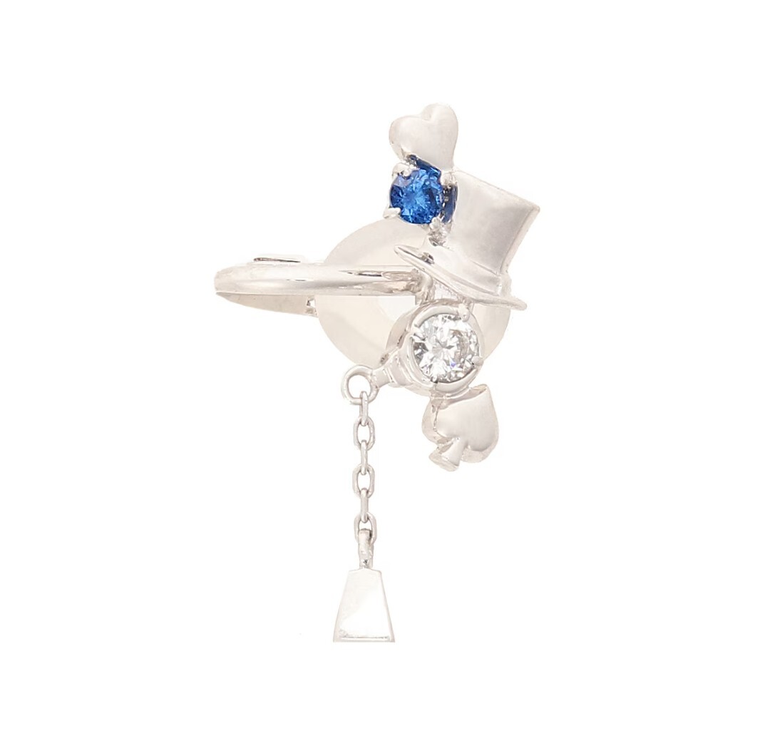 【送料無料・匿名配送】新品 Samantha Tiara サマンサティアラ 名探偵コナン 怪盗キッド イヤーカフ 