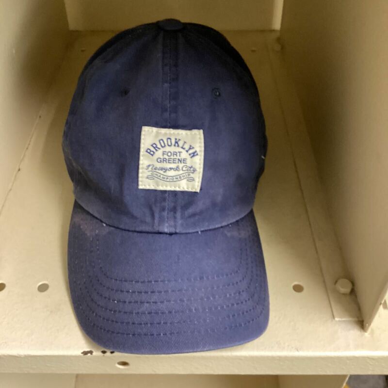 NEWYORK キャップ 帽子 CAP ネイビー　サイズフリー