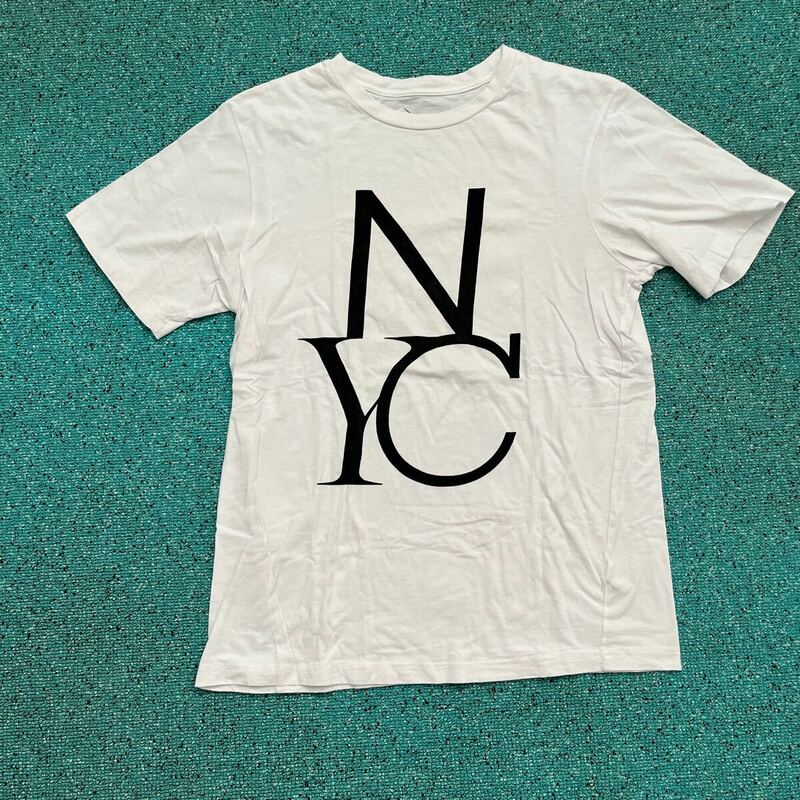 SATURDAYS SURF NYC サタデーズサーフ　半袖Tシャツ 白 半袖 Tシャツ メンズ　サイズM ①