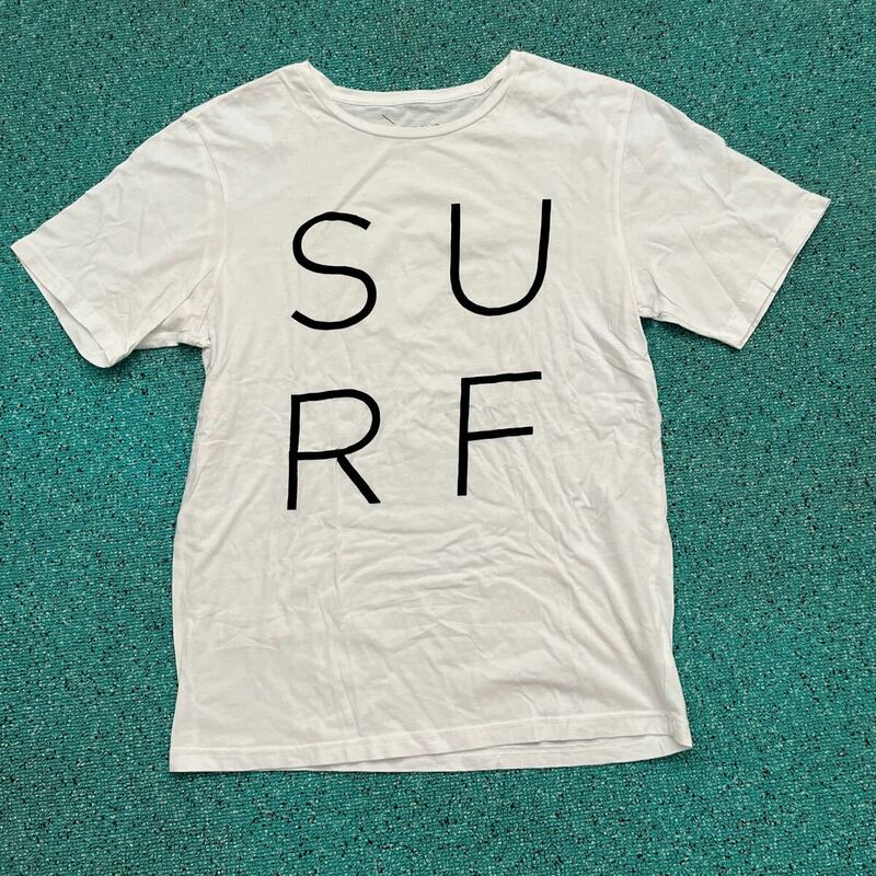 SATURDAYS SURF NYC サタデーズサーフ　半袖Tシャツ 白 半袖 Tシャツ メンズ　サイズM ④