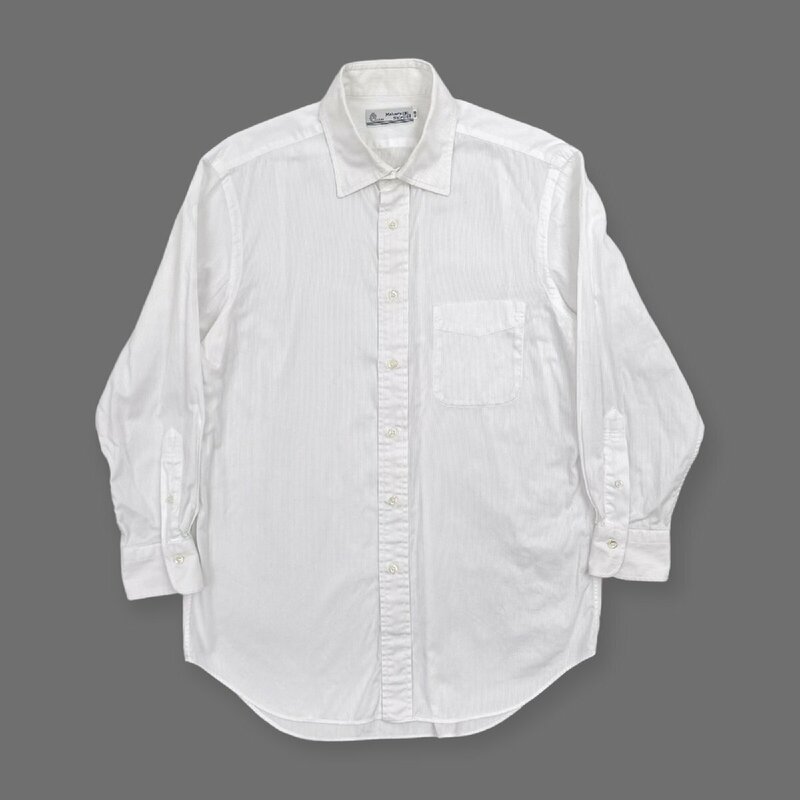 Maker's Shirt 鎌倉 長袖 ワイシャツ ドレスシャツ 41-83 /白/ホワイト/ビジネス/日本製