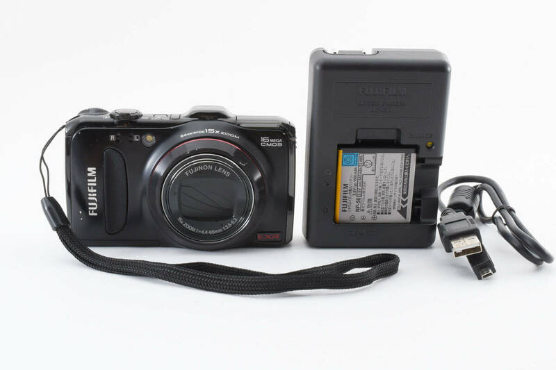 ★良品★富士フィルム FUJIFILM FINEPIX F550 EXR ブラック コンパクトデジタルカメラ L1160#3068