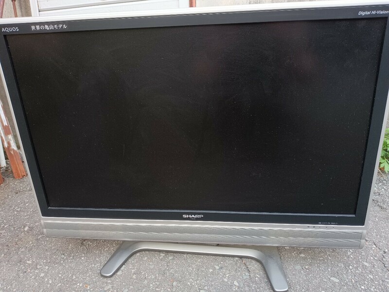 SHARP シャープ AQUOS アクオス 液晶テレビ LC-37ES50 2009年製 37インチ 映像 TV 電化製品 家電｜051624